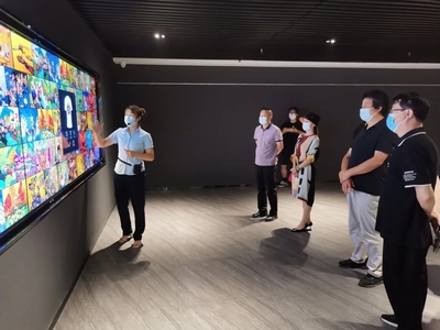 陕西省工艺美术学会调研鄠邑区 农民画产业与人才融合共塑艺术新生态